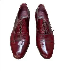 Shoes | Mario Bruni Burgundy Italian Dress Shoes 15 | Poshmark